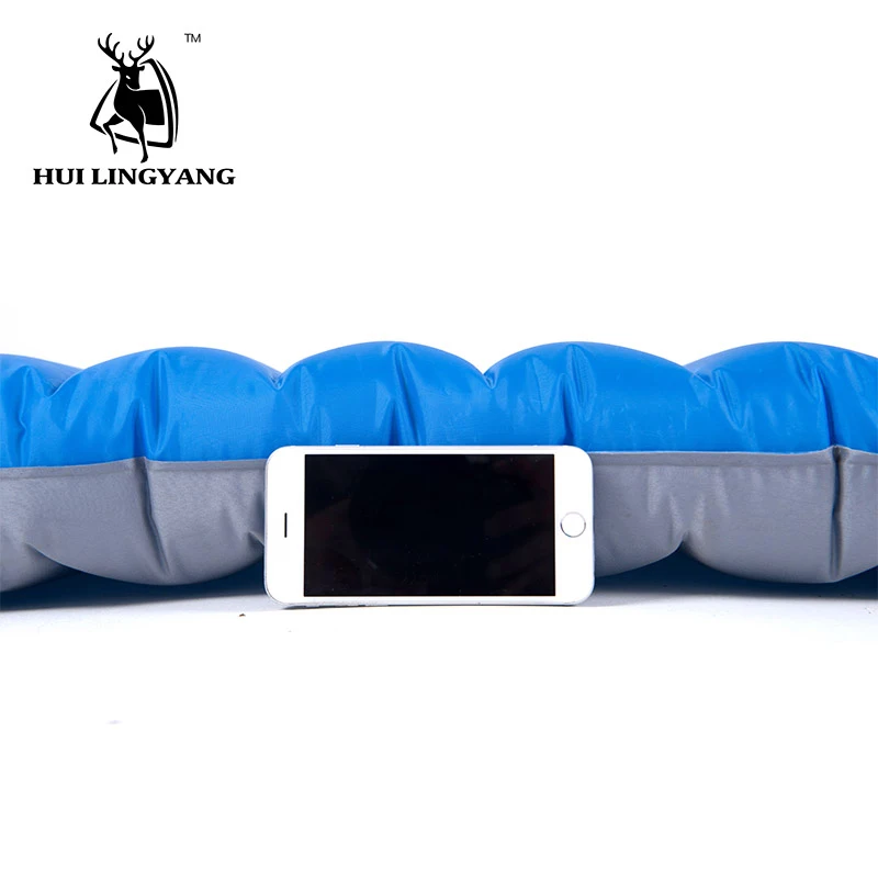 نفخ وسادة النوم التخييم حصيرة مع وسادة الهواء فاستلي الرطوبة-غطاء مرتبة ضد الماء وسادة النوم حقيبة أريكة هوائية أريكة قابلة للنفخ