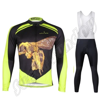 

ILPALADINO Cycling Jerseys Fleece Optional Cycling Clothing Long Bike Racing Jerseys Men's Sportwear Free Shipping QI17CT1