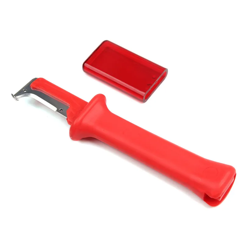1pcs Carbon Steel Electrical Insulation Cable Stripping Knife Pliers