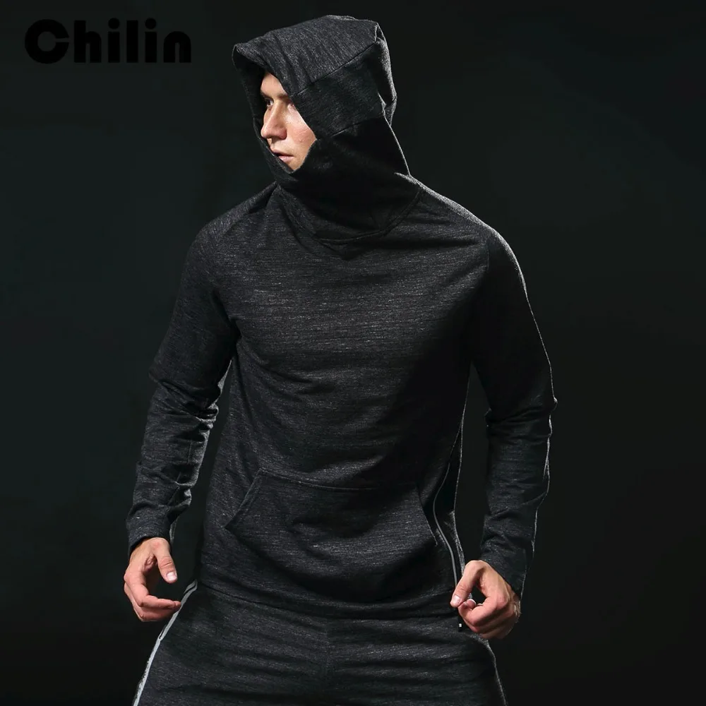 Men's Comfortable Skateboarding Hoodies Solid Zip Up Outdoor Sport