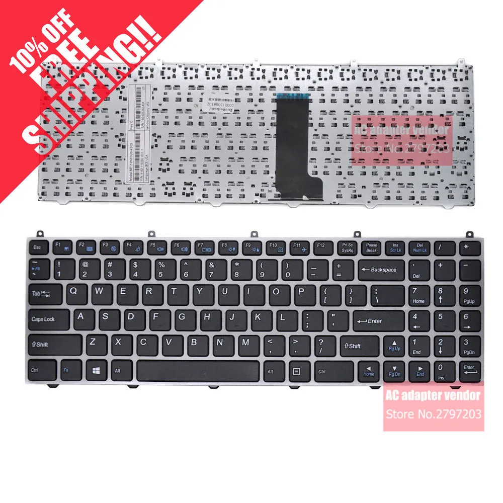 buy NEW Replace FOR Clevo W650EH W650SRH FOR Thunderobot G150SG TRG150S B laptop Built in keyboard