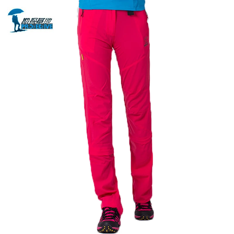 Protective Brand 2016 New Arrival Quick Dry Pants Women Removable
