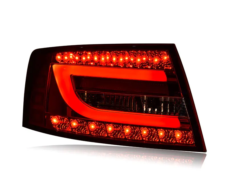 Hireno Car Rear Signal Light LED Tail Lamp Fit for Audi A6 C6 Sedan