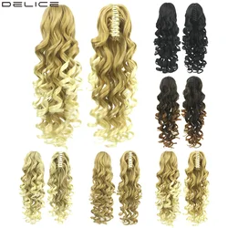 Delice 180gr 24 inches Long Wavy Claw Ponytail Synthetic Ombre Wave Ponytails Hair Extensions Delice 180gr 24 inches Long Wavy Claw Ponytail Synthetic Ombre Wave Ponytails Hair Extensions