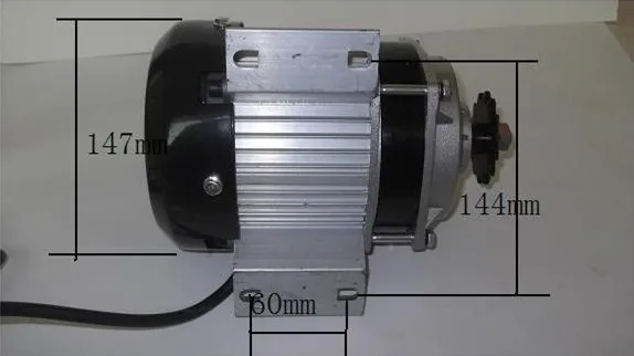500 Вт Dc 36 В/48 В/60 в бесщеточный двигатель, электродвигатель велосипеда, BLDC. BM1418ZXF