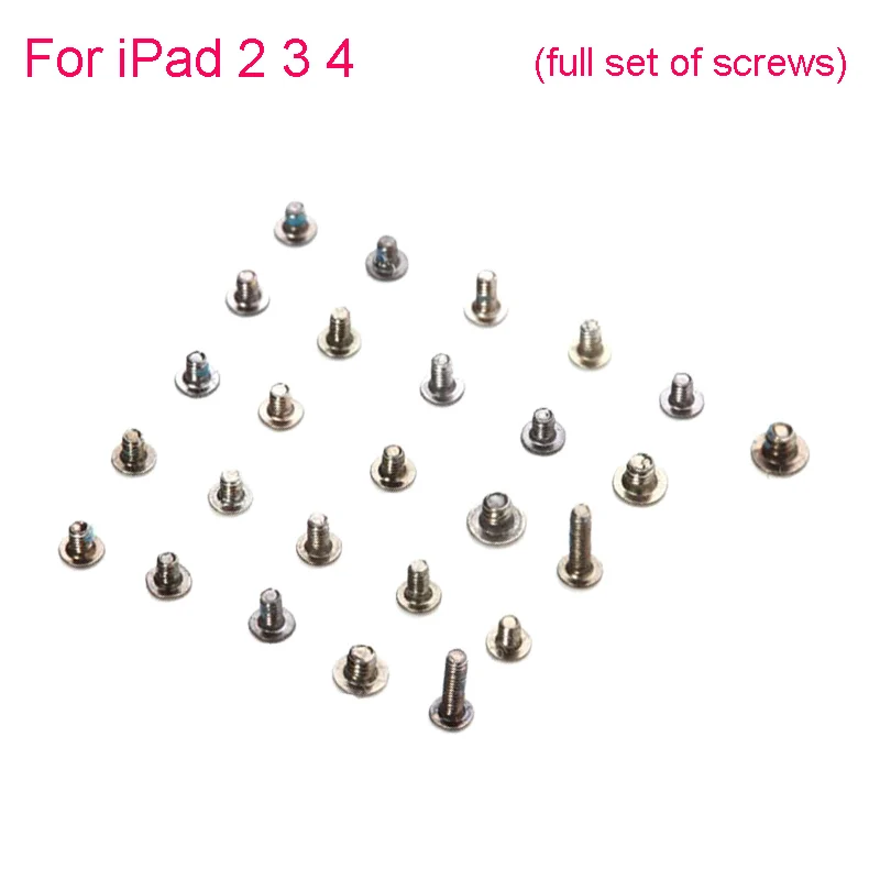 IPad Mini 1 2 3 Full Set Complete Repair Spare Screw