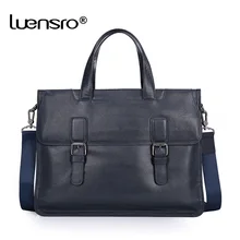 LUENSRO, мужской портфель, натуральная кожа, сумки, портфель, сумка для офиса, для мужчин, s, сумка-мессенджер, мужская кожаная сумка для ноутбука, портфель