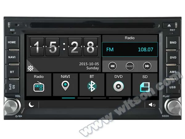

6.2" Capacitive Touch Screen Car DVD for Nissan Frontier 2001-2011 & Navara 2001-2011 & NP300 2001-2011 & Patrol 2004-2010