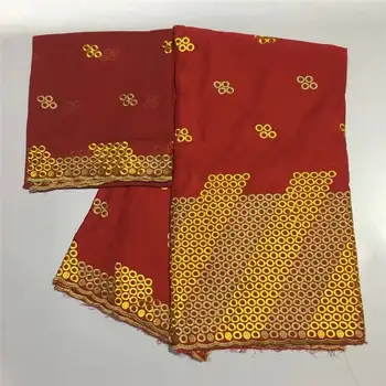 

African Dry Lace Fabric High Quality 5+2 Men's Cotton Lace French Lace Fabric with Stone Swiss Tulle Lace in Switzerland A1296