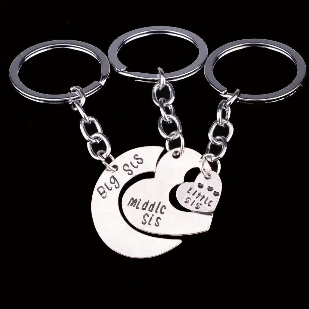3PC/Set Charm Key Ring Chain Family Jewelry GiftJewelry Sets AliExpress