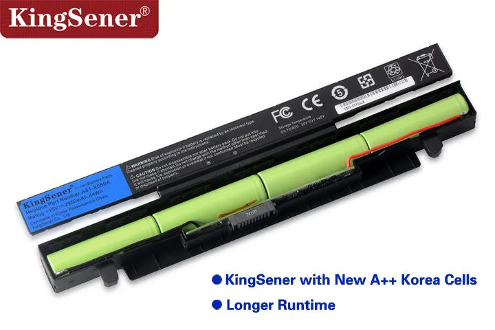 15V 2950mAh Korea Cell New A41-X550A Laptop Battery for ASUS A41-X550 X450 X550 X550C X550B X550V X450C X550CA X452EA X452C 15V 2950mAh Korea Cell New A41-X550A Laptop Battery for ASUS A41-X550 X450 X550 X550C X550B X550V X450C X550CA X452EA X452C