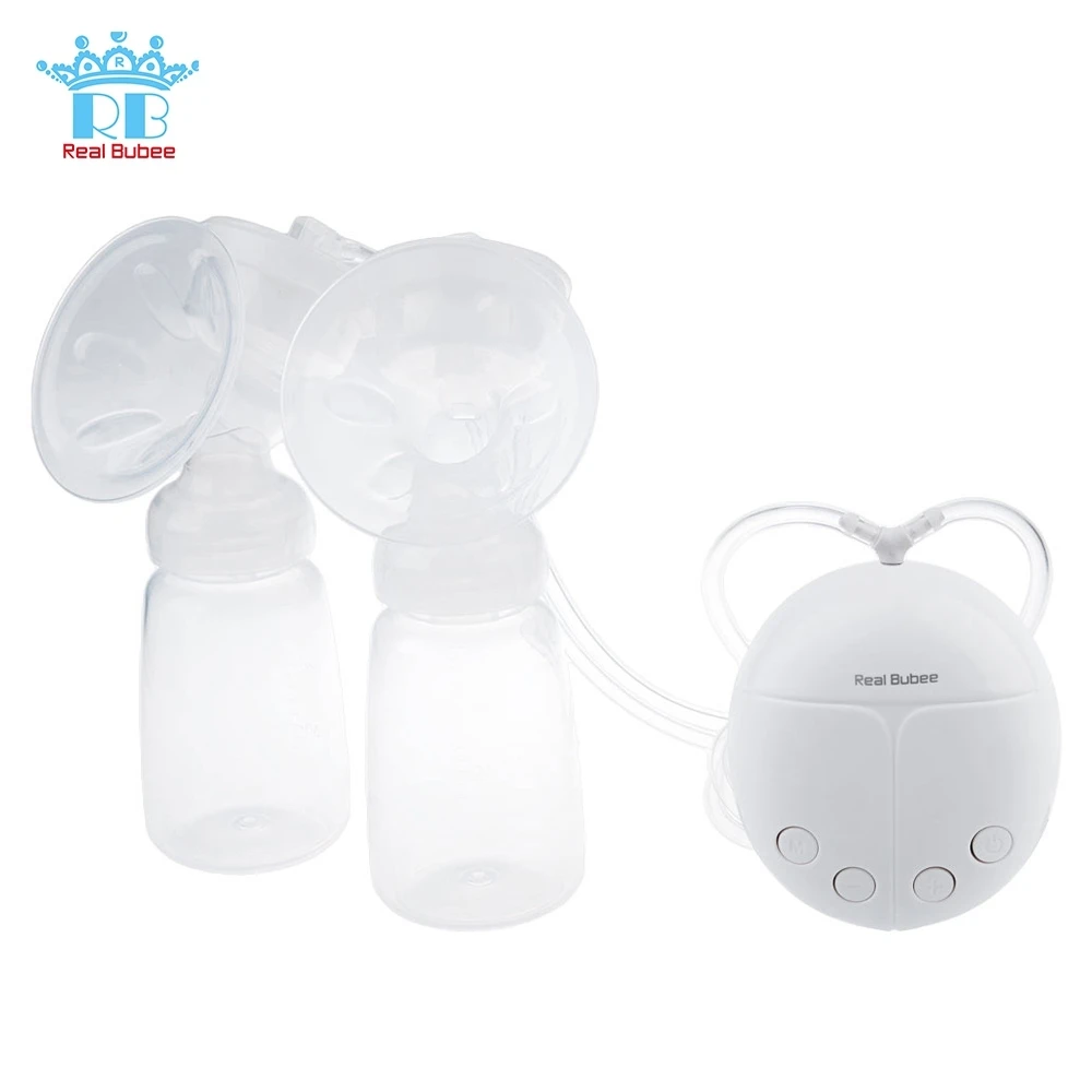 

Brand Automatic Double Electric Breast Pump Baby Breast Feeding BPA Free Infant Nipple Suction Milk Pump Smart USB Breast Pumps