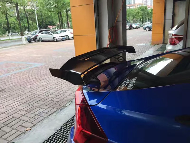 Универсальный задний спойлер на багажник для BMW Audi Benz M2 M3 M4 A3 A4 A5 W205 W204 ABS пластик