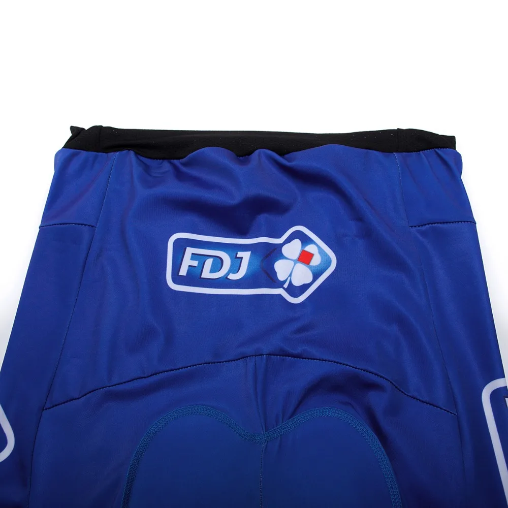 Синий FDJ Велосипедный спорт велосипедная форма брюки джерси костюм наборы для ухода за кожей для мужчин Road велосипед спортивный для езды на