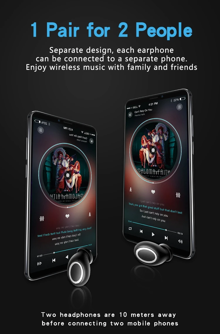 Bluetooth наушники с распознаванием отпечатков пальцев 5 0 TWS для Huawei Mate P30 P20 P10 9 Pro nova 4 e