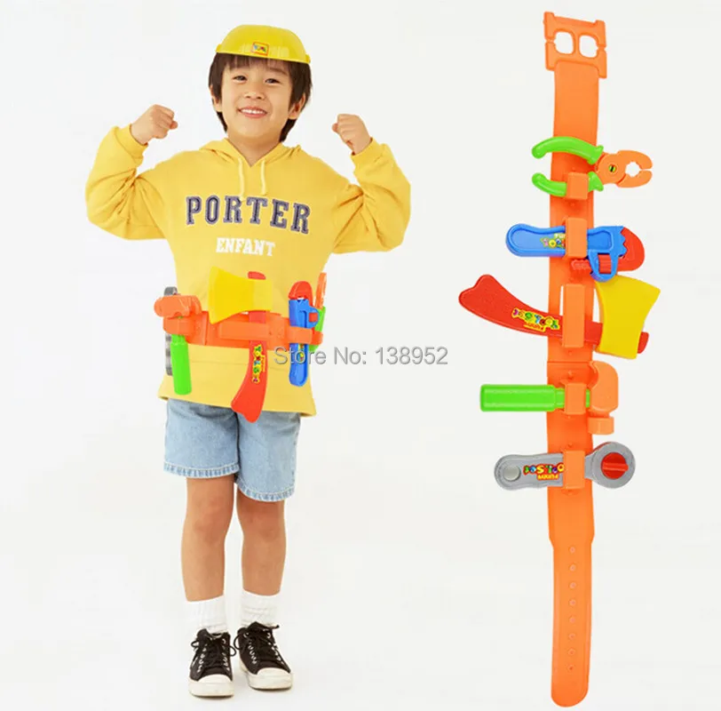 Buy 9pcs Baby Engineer Tool Kit toys children play