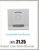 JERUAN 2 шт. природного газа LPG детекторы угарного газа подключиться к сигнализации Системы Управление детекторы утечки газа для дома