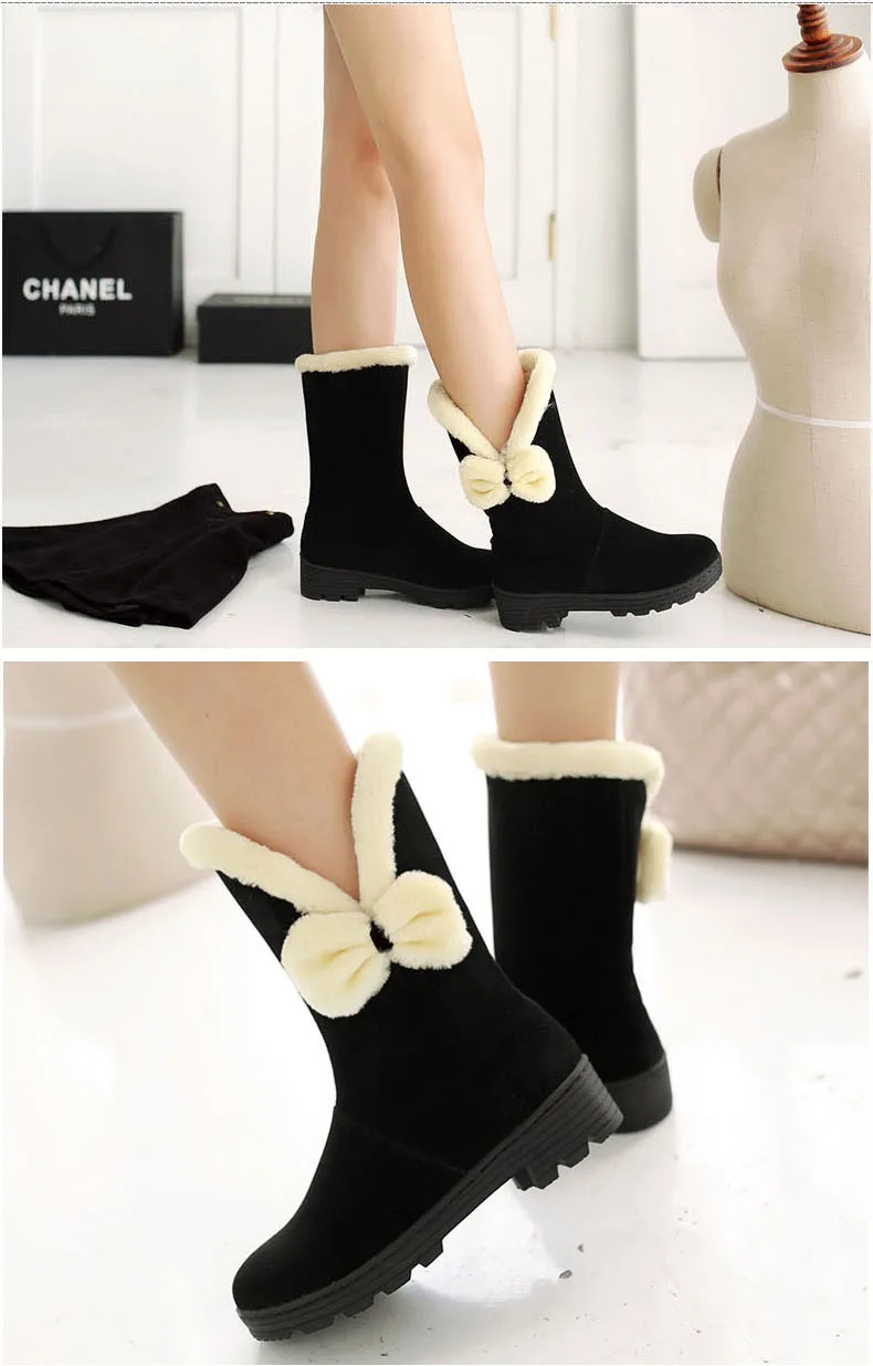 Botas de Neve Sapatos de Bebê Botas de Algodão de Pelúcia Calçados Infantis Meninas Botas Outono Inverno 2020 Novas Crianças Grandes Quente Criança Sapatos Princesa Ks267 7 High Quality Mamãe e Bebê