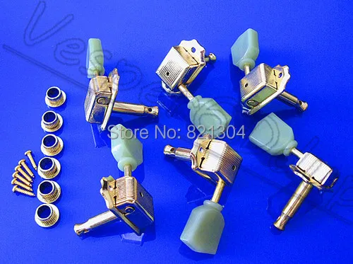 New Guitar Gold Deluxe Tuning Peg 3L 3R Machine Heads for LP Gibson Style | Спорт и развлечения