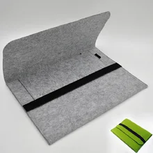 13″ Hot Portable Wool Felt Soft Laptop Bag Notebook Liner Sleeve Cloth Cover Mac Tablet PC Pouch Case For 11 13 15 inch Oc 25