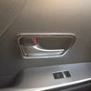 4pcs SUS304 Stainless Steel Inner Interior  Door Handle Cover Trim Accessories  For Toyota Prius Alpha V ZVW40 ► Photo 3/6