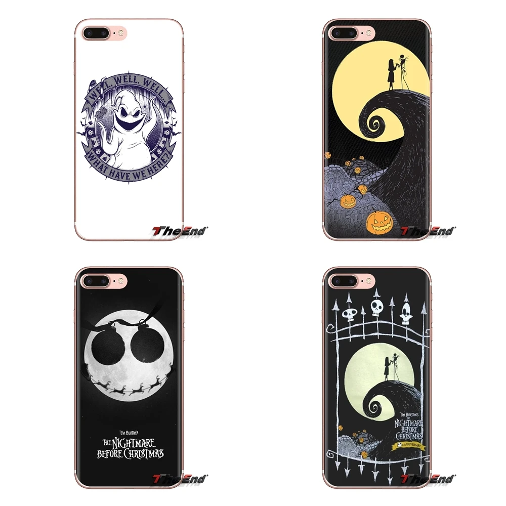 Transparent Soft Cases Covers Nightmare Before Christmas For Xiaomi Redmi 4A S2 Note 3 3S 4 4X 5 Plus 6 7 6A Pro Pocophone F1 |