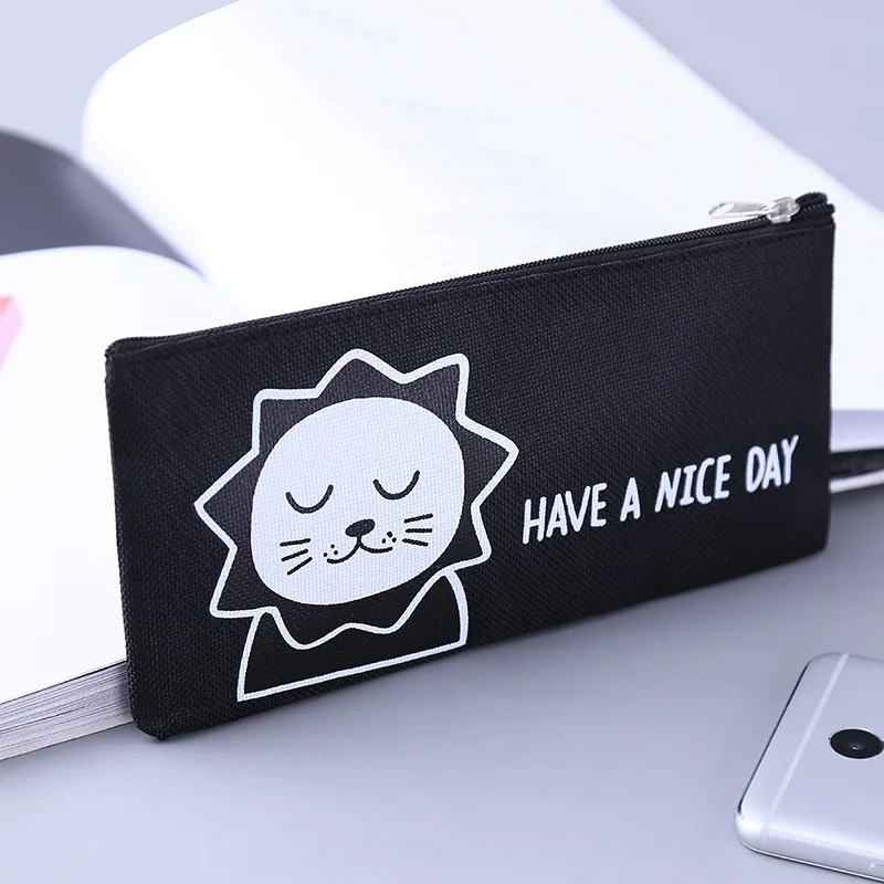 kawaii Bear Oxford cloth Pencil Case Office Student Pencil Cases Kalem Kutusu School Supplies Pen Box Astuccio Scuola - Цвет: 10