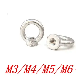 M20 Tuerca de acero inoxidable 304 Tuerca de anilla de elevaci/ón paquete de 1