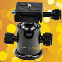 Профессиональный Камера Универсальный All-Направление Регулируемая Камера крепление KS-0 Штатив с шаровой головкой для Canon цифровых зеркальных фотокамер Nikon Камера 1/4" винт
