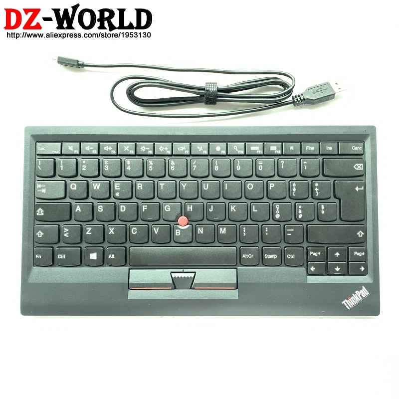 Original New for Lenovo ThinkPad Bluetooth IT Italy Keyboard KT 1255
