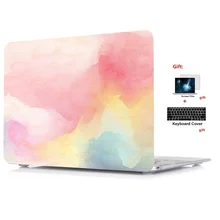 Жесткий чехол-клавиатура для ноутбука Apple Macbook Air Pro retina Touch Bar 11 12 13 15 дюймов чехол для ноутбука A1932 A1989