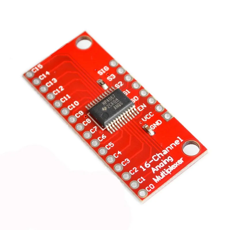 Thinary Electronic CD74HC4067 16-Channel Analog Digital Multiplexer Breakout Board Module | Электронные компоненты и