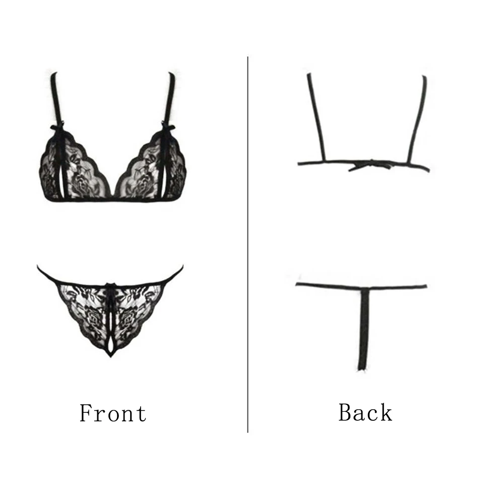 8 Color Women Hot Erotic Sexy Lingerie Open Bra Crotch Porno Lace Transparent Underwear Baby Doll Sexy Lingerie Langeri Lenceria (15)