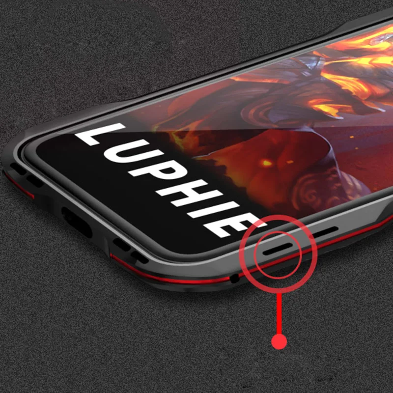 iphone 13 pro max cover Luxury Metal Bumper Case for iPhone 11 13 Pro Max XS 12 Mini XR 7 8 Plus SE2020 Aluminium Alloy Frame Strong Double Color Cover iphone 13 pro max case clear