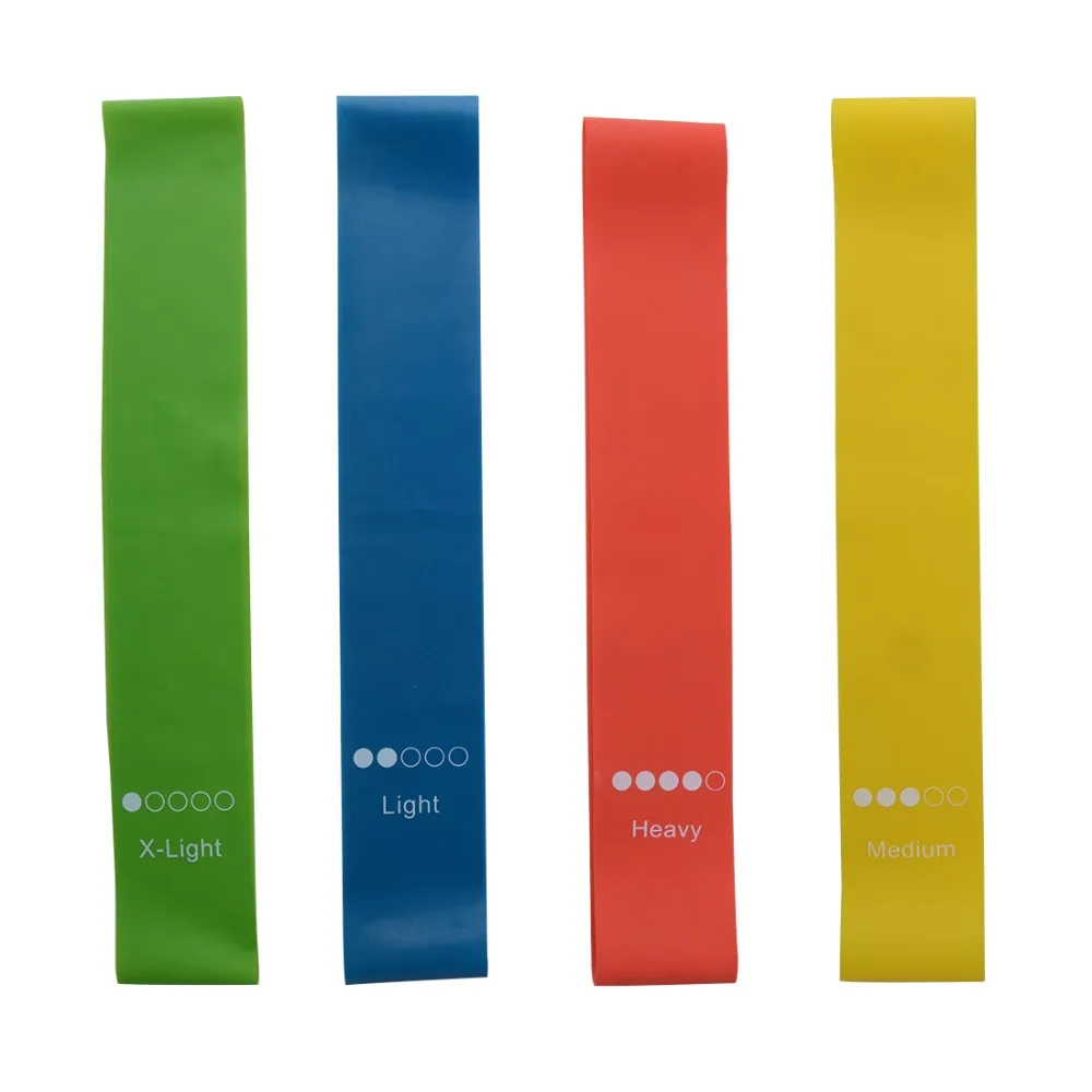 

4-5Pcs Yoga Loop Sports Bands Resistance Elastic Buckle Tape Fitness Expander Elastica Pull Rope Sport Training Yoga Accessories