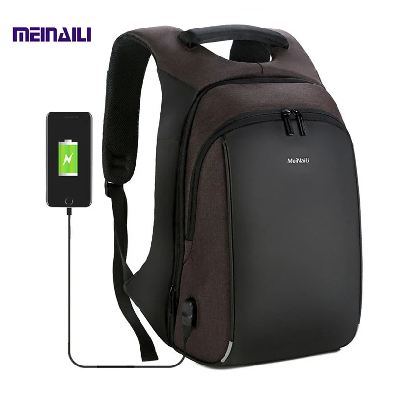 

Business Backpack Men Laptop Backpacks15.6 Inch Waterproof Male Bag USB Charging Back Pack Notebook Multifunction Travel Bagpack