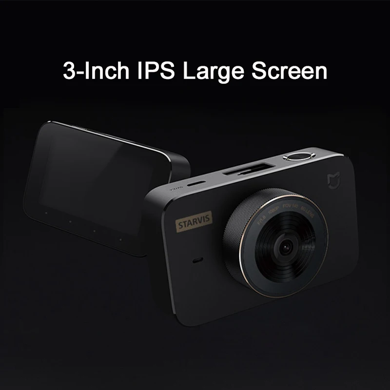  Original Xiaomi Mijia Carcorder 1S Smart DVR Car Driving Recorder 1080P 3D Noise Reduction IPS Scre