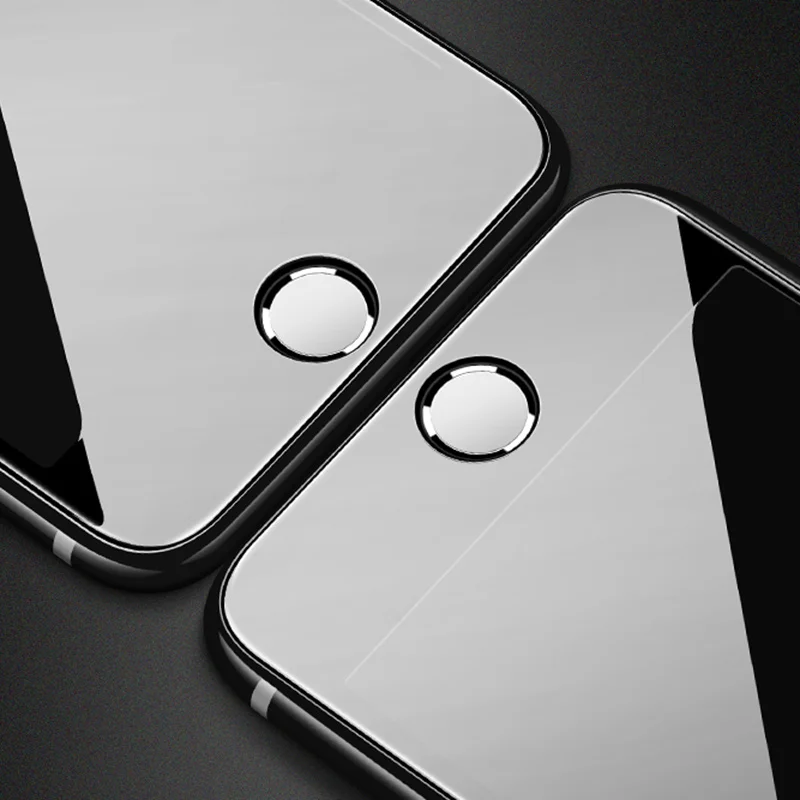 9H закаленное стекло для iPhone X защитное зеркальное покрытие Защита экрана 7 8 6 6s Plus