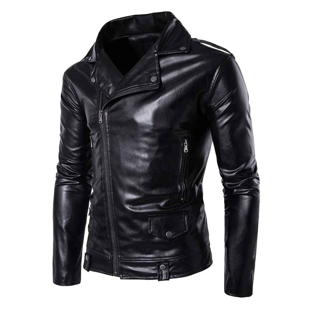 Herobiker мотоциклетная куртка мужская из искусственной кожи ветрозащитная