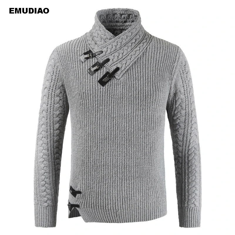Turtle Neck Sweater Men Long Sleeve Knitted Pullovers 2019 Autumn Winter Soft Warm Basic Man Sweaters Streetwear Sueter Clothes