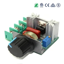 Led control dimmers Electronic switch 220V 2000W Speed Controller SCR Voltage Regulator Temperature Thermostat For table lamp Led control dimmers Electronic switch 220V 2000W Speed Controller SCR Voltage Regulator Temperature Thermostat For table lamp