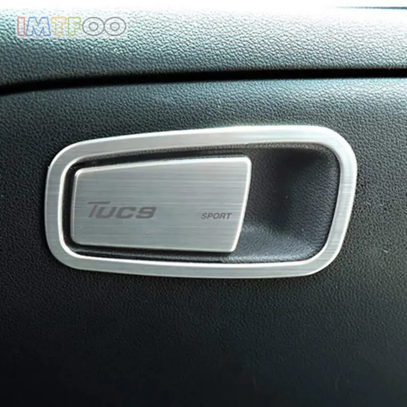 Аксессуары подходят для HYUNDAI TUCSON 2015 2016 2017 Перчатка из нержавеющей стали ручка