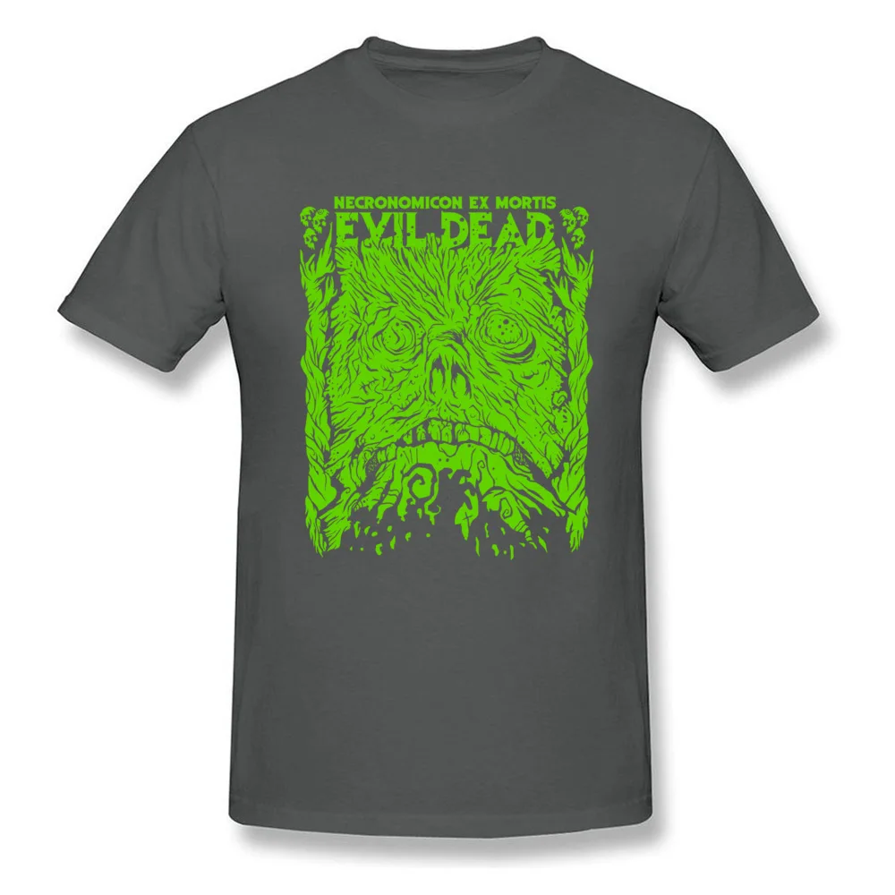  Custom Tops T Shirt 2018 New Fashion Short Sleeve Mens Tshirts TpicOriginaltitle Street Autumn Tops Tees Crewneck Necronomicon Ex Mortis Green Slime carbon