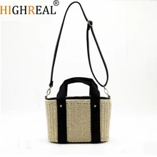Beach Bag Straw Totes Bag Summer Bags Women Handbag Braided 2018 New High Quality Rattan Bag J202