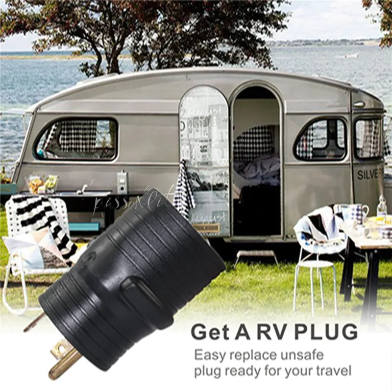 125V RV Мощность кабель переходник для 30A мужчина к 50A женский разъем (вилка