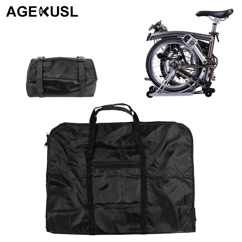 AGEKUSL 2 в 1 портативный 12 &quot 20&quot складной велосипед Сумка переноска для Brompton чехол