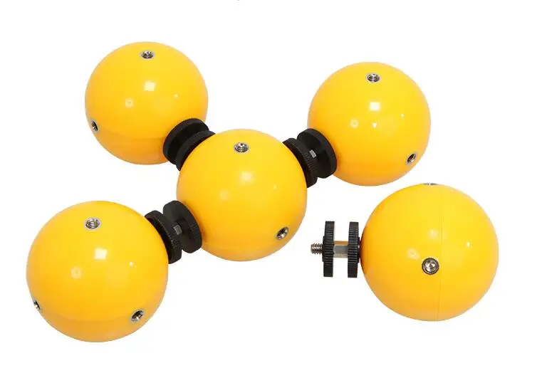 Diving Underwater Photography Waterproof Floating Ball With Adatper Action Camera Accessories For Gopro Hero 543Xiao yi 4kSJCAM (6)