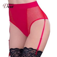 Comeondear тела ремень-подвязка Свадебные подвязки для чулок для танцев на Пилоне, нижнее белье PB5090 пикантные Высокая Талия сбоку Подвязки белье в сетку