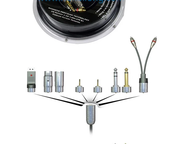 Высокое качество магнитный XLR гнездовой разъем наконечник для гибридного комплекта кабель 163