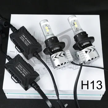 

High Lumens DC12 - 24V LED Headlight Kit with H13 72W Lo/Hi Beam light Bulb for Car,Truck,Motorcycle Bike,Boats,other vehicles